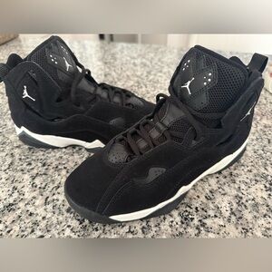 Jordan Black and White Sneakers